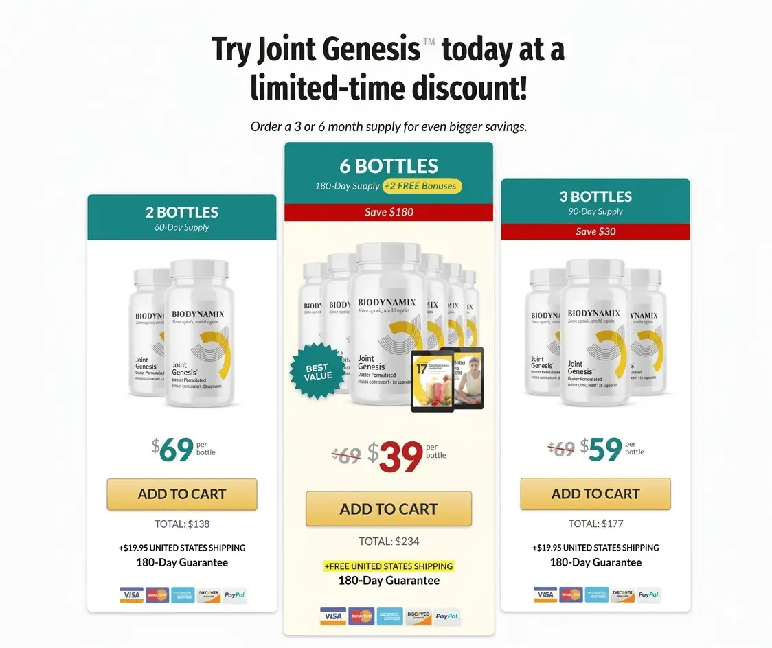 Joint Genesis Offers